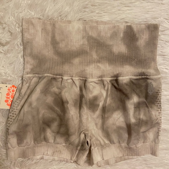 Free People Movement Good Karma Tie Dye Running Shorts - Picture 3 of 9